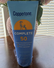 Coppertone Complete Sunscreen Lotion SPF 50 Broad Spectrum Water Resistant 7 oz