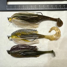 Evergreen Swimming Jig Lure - 17g/19g/26g, Fishing Soft Lure, Used Condition