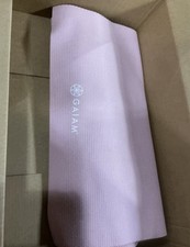 Gaiam Non-Slip Foam Yoga Mat Pink Rectangle for Yoga Unisex Adults
