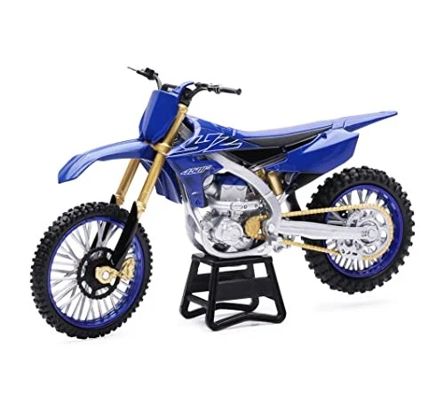 New-Ray Yamaha YZ450F Dirt Bike Motorcycle Blue and Black 1/6 Diecast - Image 2 of 2