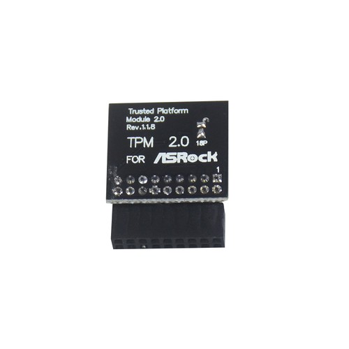 Tpm2.0 carte module de sécurité cryptographique LPC 18pin carte mère pour ASRock - Afbeelding 5 van 5