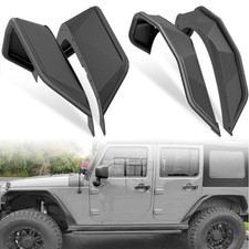 Front Rear Fender Flares For Jeep Wrangler Jk Jku 2007-2018 Unlimited 2dr 4dr Front Rear Fender Flares For Jeep Wrangler Jk Jku 2007-2018 Unlimited 2dr 4dr