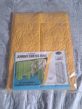 Prestige Rambling Rose 16 Garment Jumbo Dress Bag 5300-01 Never Used Open Bag