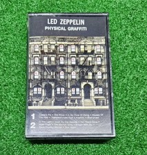 Led Zeppelin Physical Graffiti Cassette Tape 1975 Swan Song CS 2-200