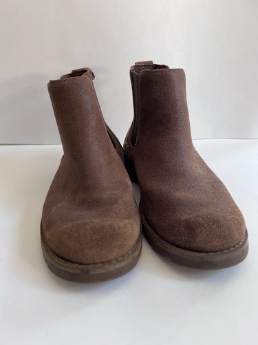 Stivali donna UGG taglia 9 Chelsea alla caviglia in pelle marrone - Foto 9 di 13