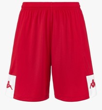 Kappa Daggo Red/White Size XL  Shorts Unisex Adult