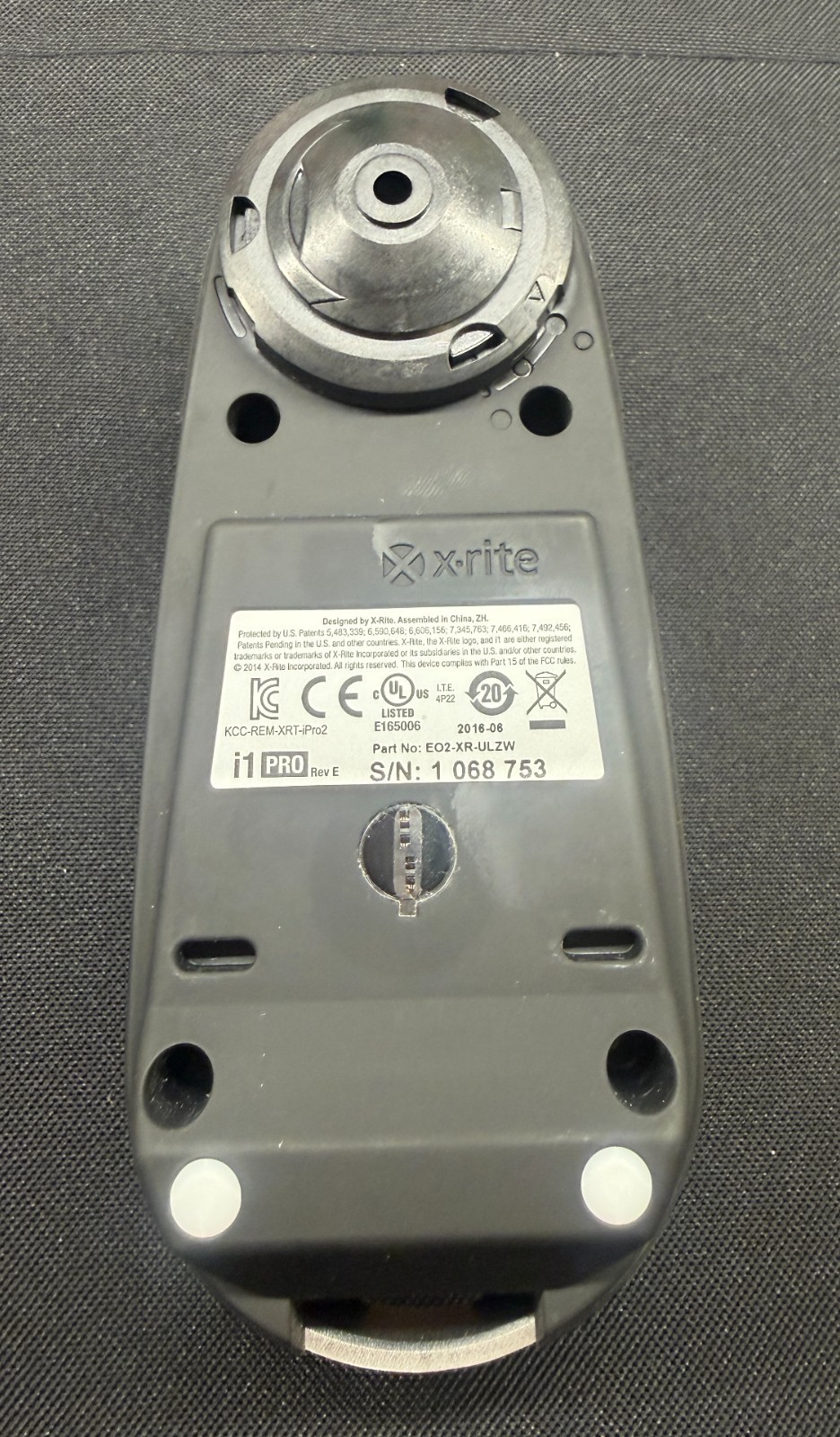 X-Rite i1Pro Rev E Spectrophotometer – Complete Carrying Case