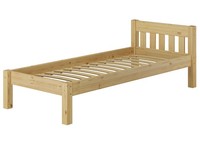Massivholzbett Kiefer 100X200 Einzel Futonbett Jugendbett Rollrost GäStebett