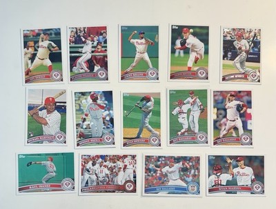 Philadelphia Phillies 2011 Topps Lot Of 23 Halladay Howard Rollins Hamels Lidge