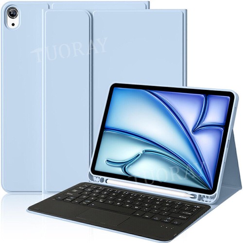 Touchpad Keyboard Case Mouse For iPad 5/6/7/8/9/10/11th Gen Air 3 4 5 6 Pro 11 - Picture 39 of 43