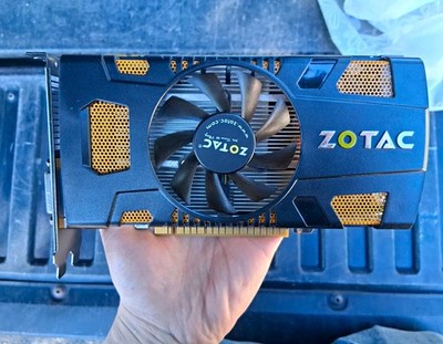 ZOTAC NVIDIA GeForce GTX 550 Ti 1GB GDDR5 PCIe x16 Fan/Heatsink GPU