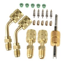 Mini Split System R410a Adapter Kit - Charging Vacuum Port