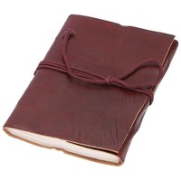 Notizbuch, Lederbuch, Tagebuch Mit Ledereinband 50 Seiten - Natur - 12*9*1 Cm