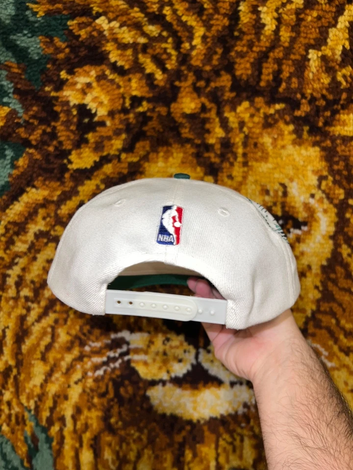 Vtg Seattle Sonics Supersonics Sports Specialties Shadow Snapback Hat - Image 4 of 4