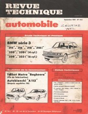 Revue technique BMW SERIE 3