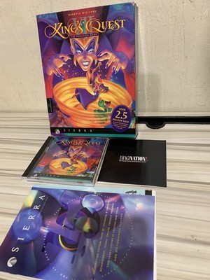 King's Quest VII (1994) IBM-PC CD-ROM Windows Sierra Big Box | eBay