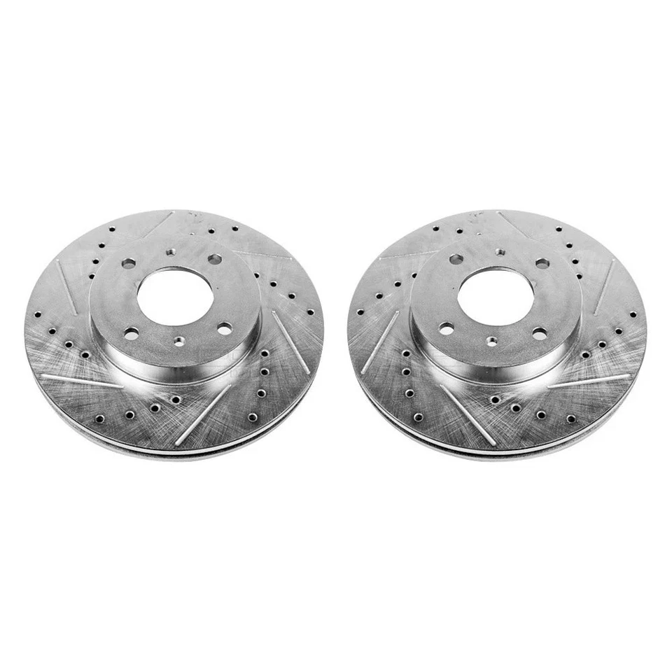 PowerStop JBR557XPR Brake Rotors For Nissan Altima 1993-2001 Front - Изображение 2 из 4