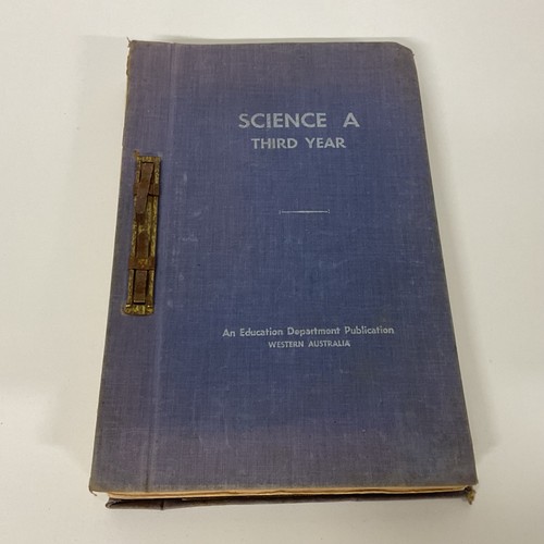 Vintage Science A: Third Year West. Aust. Education Dept. Publication (I5) W#696