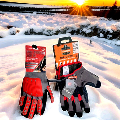 Two Gloves XL Combination Ergodine /Impact Firestone Gloves