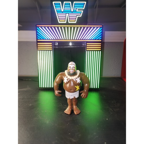 Hasbro Kamala Action Figure WWF WWE Series 8 1991 ...