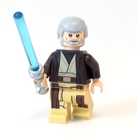 LEGO Star Wars Obi Wan Kenobi Minifigure 75221 Hooded Coat 75159 75052 75173