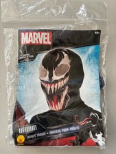 Marvel Comics Venom Adult Face Mask by Rubies New OSFM Cosplay Halloween