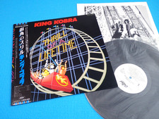 KING KOBRA Promo LP Thrill Of A Lifetime 1986 Japan ECS-81754 OBI Mint Vinyl