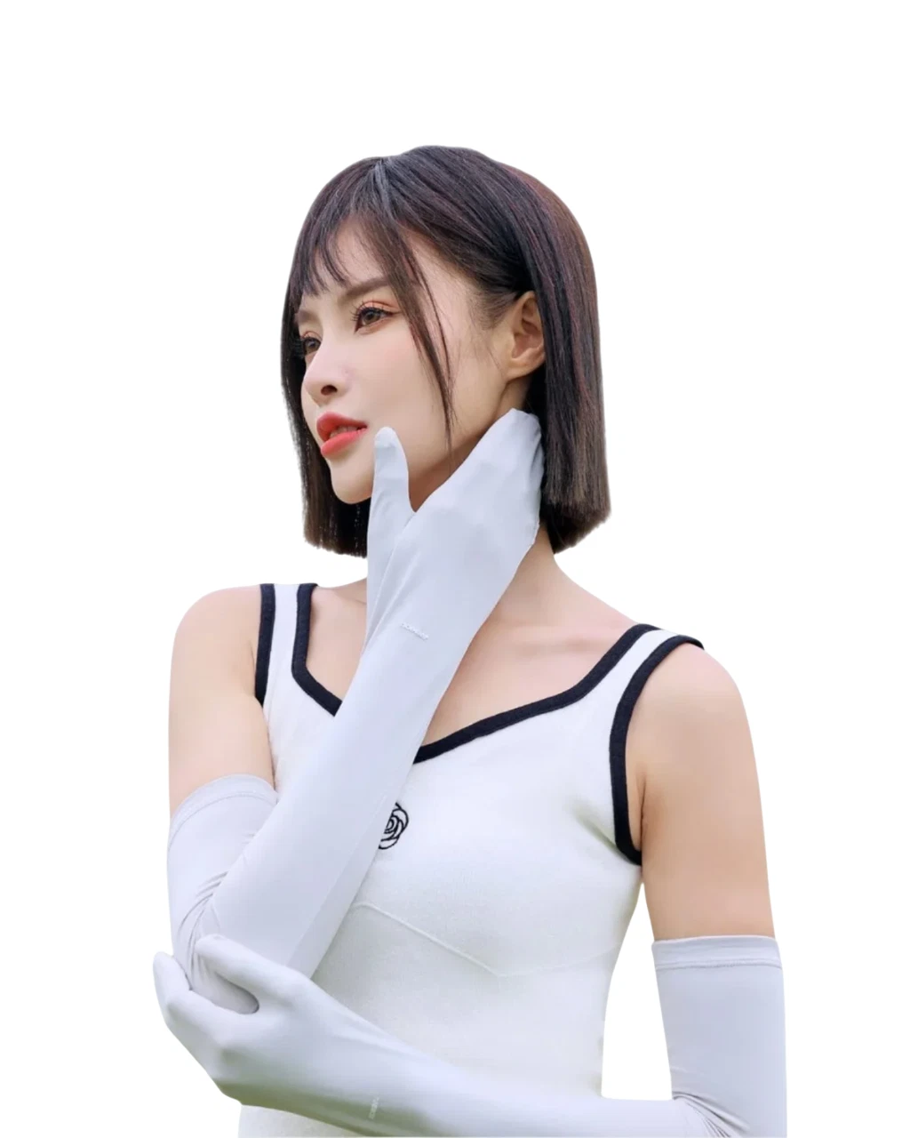 ANNIUO Long Sleeve Sun Protective Gloves UPF50+ UV Arm Sleeves Cooling Cover
Opens in a new window o