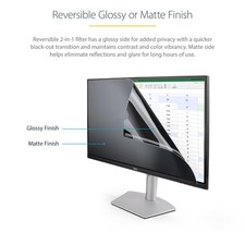 StarTech 24 Inch Widescreen Monitor Privacy Screen Filter with Blue Light