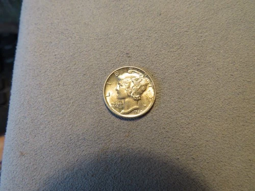 1940 Mercury Dime. BU Full Split Bands Beauty