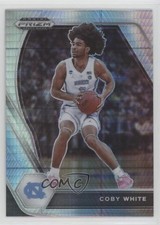 2021-22 Panini Prizm Draft Picks Hyper Prizm Coby White #35 0m1w