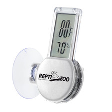 Reptile Thermometer Hygrometer with Suction Cup, Digital Thermometer Hygrometer