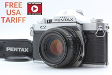  Near MINT  Pentax K2 SLR SMC Pentax-A 50mm f1.7 lens Film Camera From JAPAN