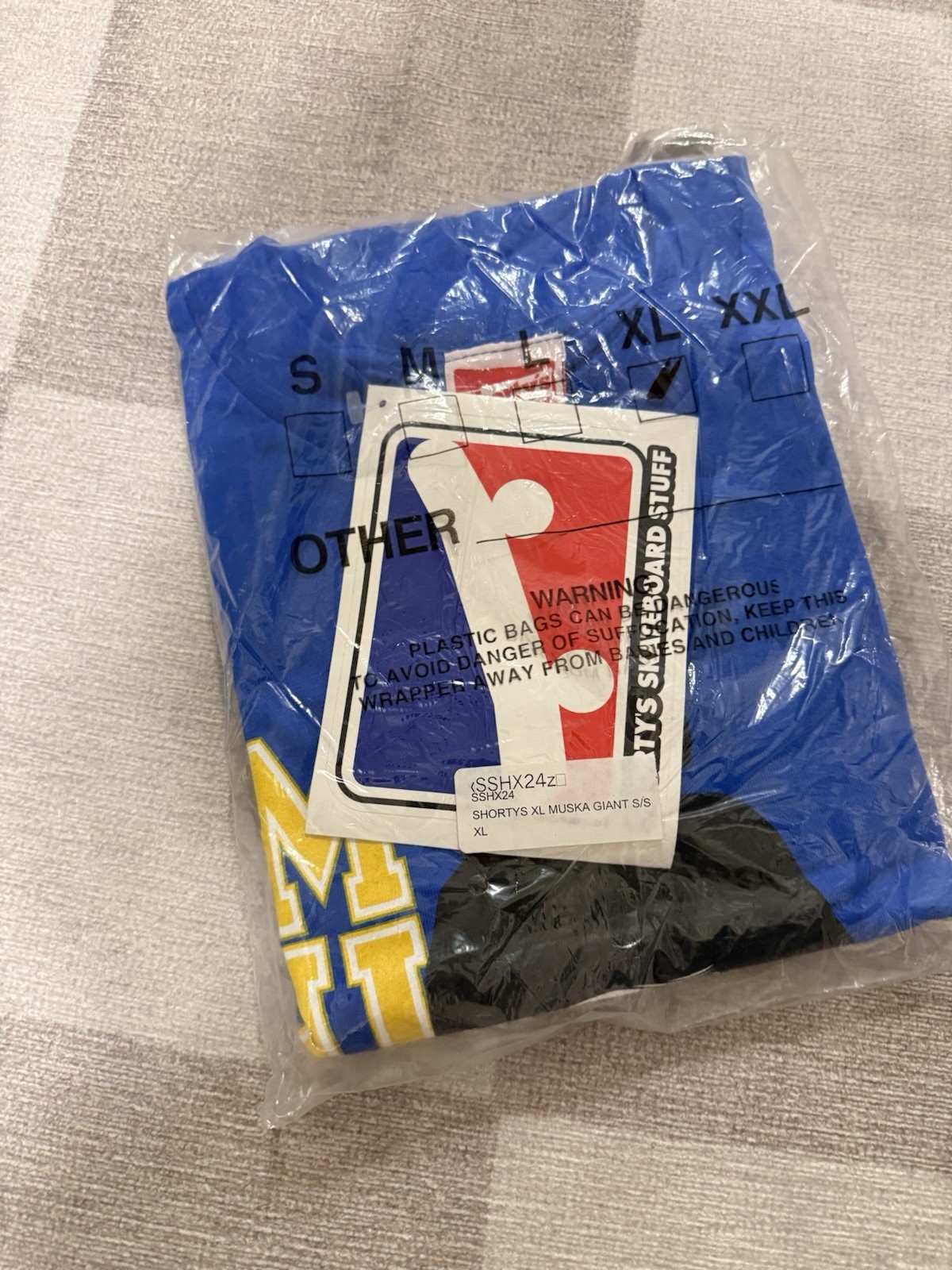 Chad Muska T-shirt Size Mens Xl Blue