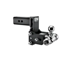 Adjustable Tri-Ball Trailer Hitch Mount - 2.5" Receiver 18K GTW