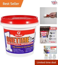 Professional-Grade ONETIME Spackling, 1/2 Pint - Smooth Finish, One Application