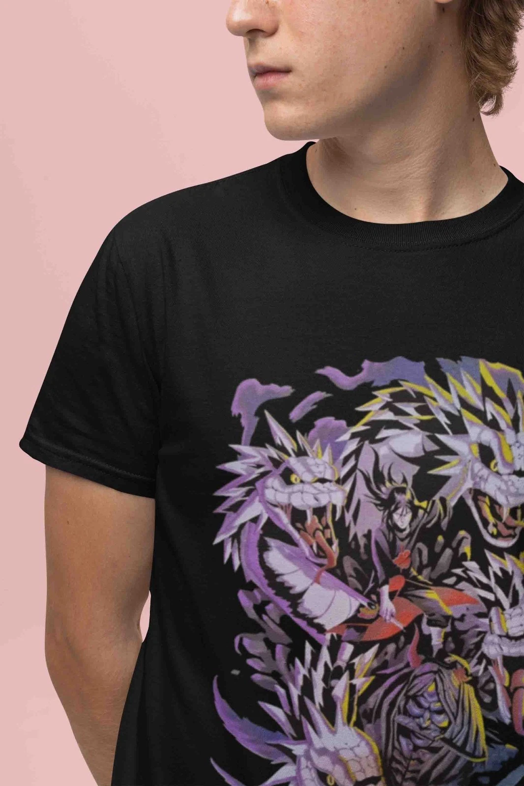 Orochimaru T-Shirt Narutoo Tshirt Jiraya Shirt Madara Kakashi Tee Itachi Uchiha