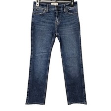 Abercrombie Kids Jeans Kids 11/12 Blue Straight Medium Wash Denim Pants Regular