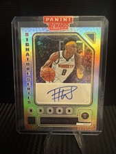 2023-24 Donruss Signature Series Peyton Watson AUTO Laser Holo #SS-PEY Nuggets