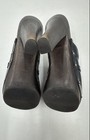 Michael Kors Women's Black Leather Studded Slip-On Mule Heels Size 9 M — photo 7