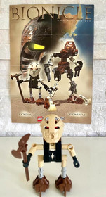 Bionicle Turaga Elders Set of 6:  8540 - 8545 w/Poster Instructions.  Complete .