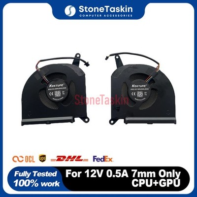 For Gigabyte Aorus 15G 15P 17P KB RP75 RX7G RX5G RP77 XB Fan Cooler 12V 0.5A 7mm