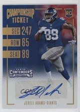 2016 Panini Contenders Championship Ticket /25 Jerell Adams #131 Auto 5w7