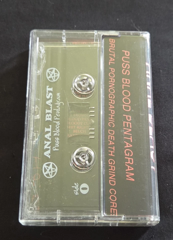 Anal Blast Puss Blood Pentagram Cassette- Leftover Stock Nightfall Records - Image 2 of 4