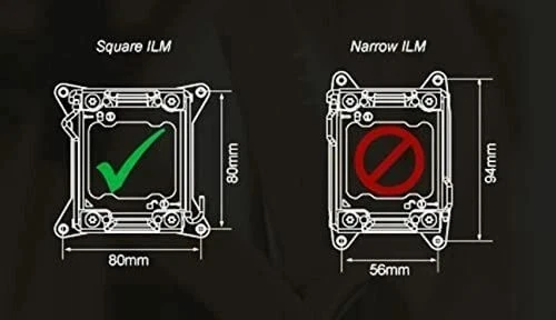 Cooler Master LGA2011 V3 Square Mount Tower Heatsink Cooling Fan - Image 2 of 2
