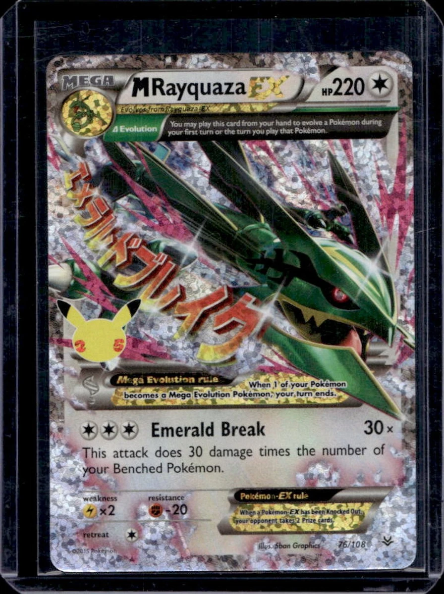 list of pokemon tcg pocket cards 2021 Pokemon Celebrations M Rayquaza EX Roaring Skies PSA 9 – PackSpotTCG