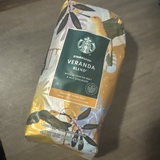 Starbucks Veranda Blend Whole Bean Coffee 16oz Blonde Roast SEALED BB 7/10/26
