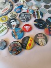 Large Lot of buttons Zeppelin Halen Iron Made Police 1900 's Presidents Coins + — photo 2