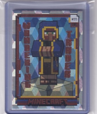 2024/2025 Panini Minecraft SE WANDERING TRADER Cubic Parallel #55 08/15