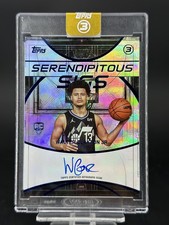 2025-26 Topps Sigs Serendipitous Waltefon Jr. /15 Autograph #Ss-Wc